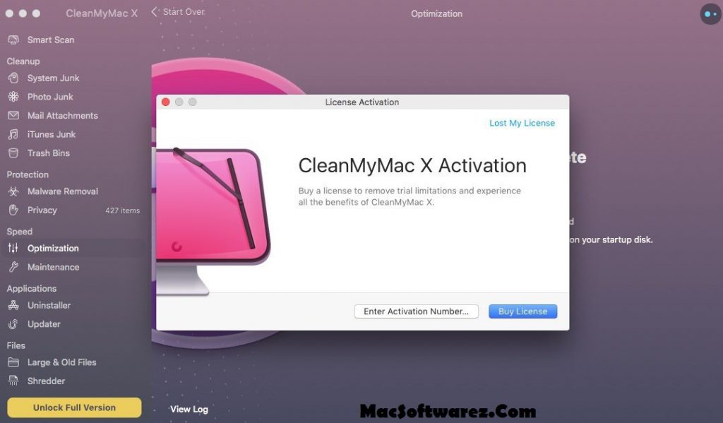 CleanMyMac X 4.6.9 Crack