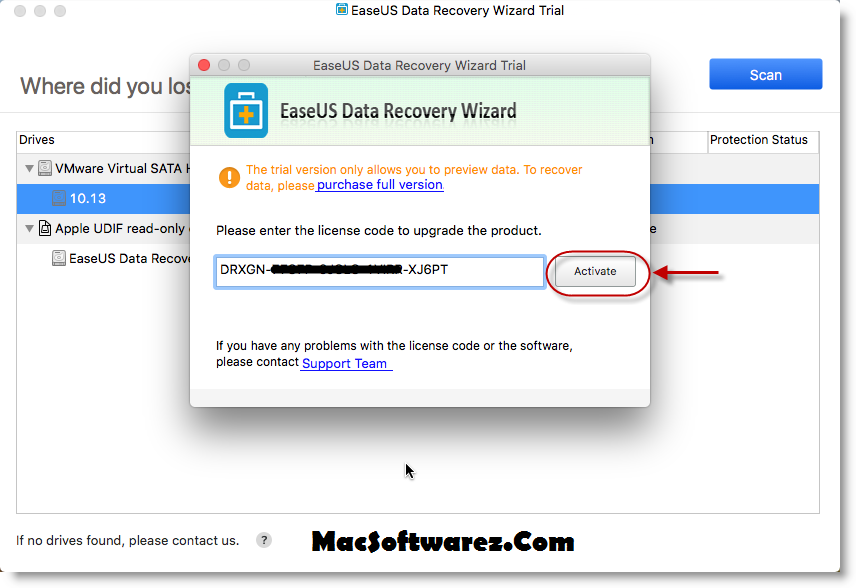 EaseUS Data Recovery Wizard Serial key