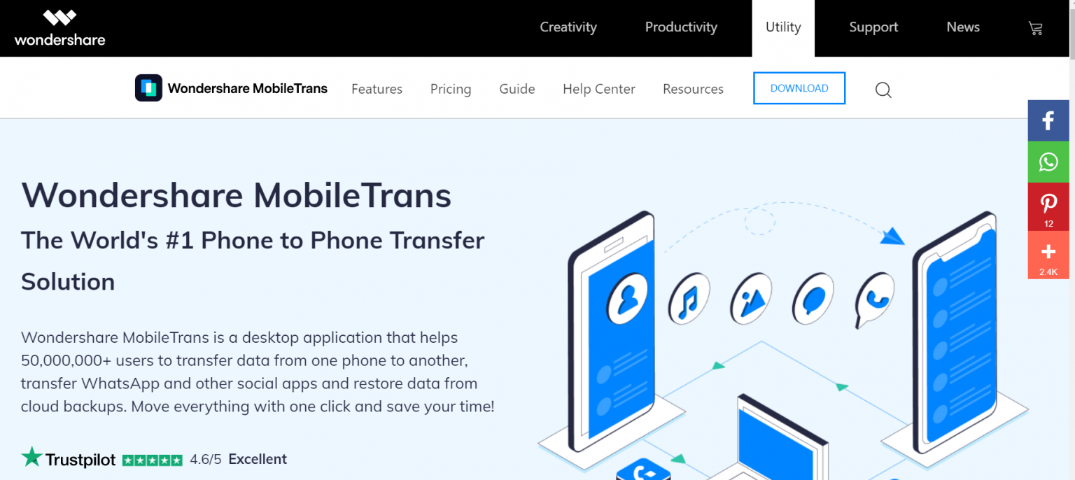 wondershare mobiletrans serial license key